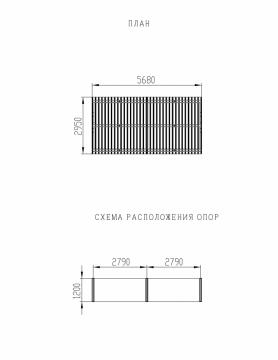 Пергола - МФ 77.03.02 /с поликарбонатом/