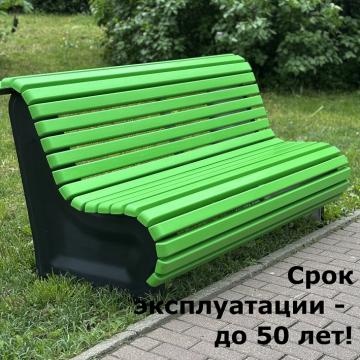 СВЕТЯЩАЯСЯ НОЧЬЮ КОМПОЗИТНАЯ СКАМЕЙКА (под анкера)
