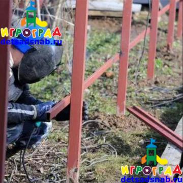 Услуги по монтажу ограждений из материалов заказчика, за погонный метр