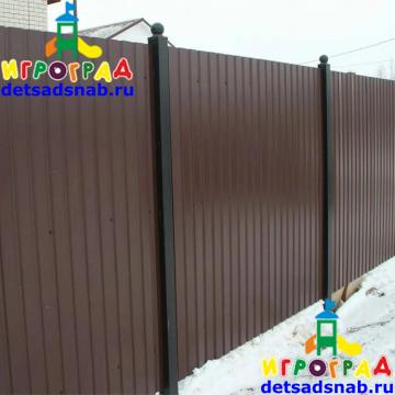 Забор из профлиста Престиж Премиум Н=2000 мм
