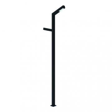 Светильник парковый двойной Урбан 4180 мм