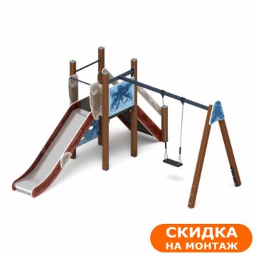 Счастливое детство (Алтай) - ДИК 2.01.03-04 - Игровой комплекс H=1200