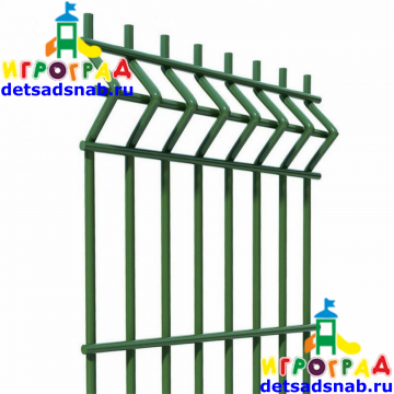 Секция 3D Стандарт Плюс (ячейка 200*55 мм) 2430*3000 мм, пруток 4,15 мм RAL
