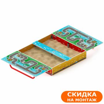 Песочница с крышкой средняя (Игра) - ИО 5.01.11-02