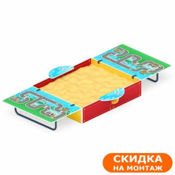 Песочница с крышкой средняя (Игра) - ИО 5.01.11-06