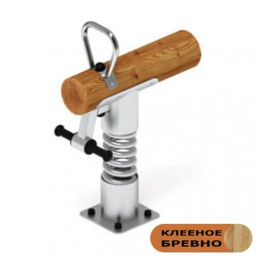 Качалка на пружине (Лиственница темный) ИО 22.24.03-Л.И1.01