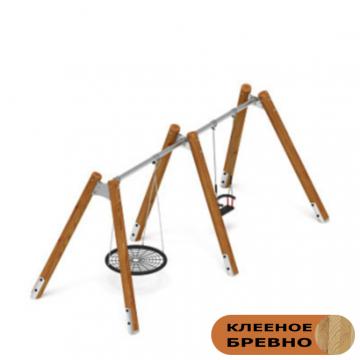 Качели (Лиственница темный) ИО 12.Р.05.01.01-Л.И2.01