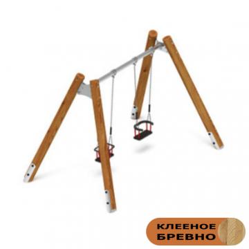 Качели (Лиственница темный) ИО 12.Р.01.04.01-Л.И2.01