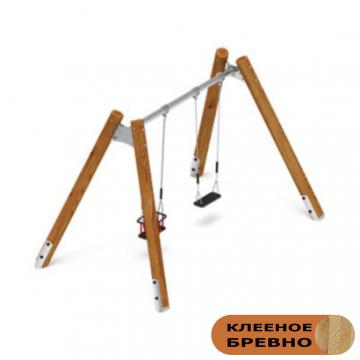 Качели (Лиственница темный) ИО 12.Р.04.03.01-Л.И2.01