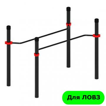 Воркаут ЛОВ 89 красный ВТ 101.01-01