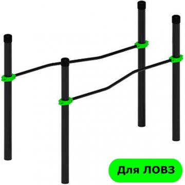 Воркаут ЛОВ 89 зеленый ВТ 101.05-02