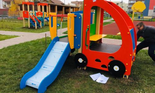 Установка уличного оборудования